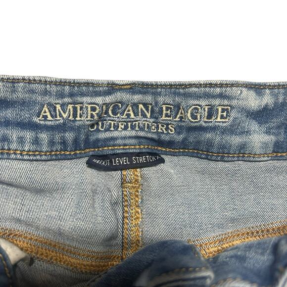 American Eagle Shorts women's Midi Distressed size 14 - Picture 5 of 8